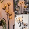Gastor Staande lamp - Glas 15 cm Amber, Duidelijk, Rookkleurig, 6-lichts