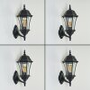 Etoe Buiten muurverlichting Zwart, 1-licht
