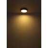 Globo BRANZA Plafondlamp LED Zwart, 1-licht, Afstandsbediening