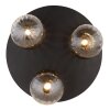 Globo DALLERTA Plafondlamp Zwart, 3-lichts