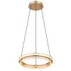 Globo BLONDIE Hanger LED Goud, 1-licht, Afstandsbediening