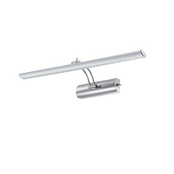 Globo Muurlamp Chroom, 1-licht