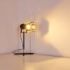 Lichinga Tafellamp Chroom, Zwart, 1-licht