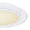 Globo SAMU Plafondpaneel LED Wit, 1-licht, Afstandsbediening, Kleurwisselaar
