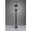 Trio Elvo Buiten staande lamp Zwart, 1-licht