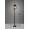 Trio Volturno Buiten staande lamp Roest, 1-licht