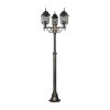Trio Volturno Buiten staande lamp Roest, 3-lichts