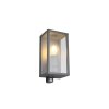Trio GARONNE Muurlamp Antraciet, 1-licht, Bewegingsmelder