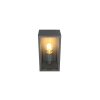 Trio GARONNE Muurlamp Antraciet, 1-licht, Bewegingsmelder