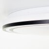 Brilliant Cloe Plafondlamp LED Wit, 1-licht, Afstandsbediening