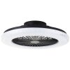 Brilliant Badria Plafondlamp LED Zwart, 1-licht, Afstandsbediening