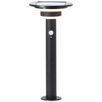 Brilliant Garvina Buiten staande lamp LED Zwart, 1-licht, Bewegingsmelder