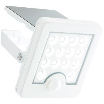 Brilliant Luton Buiten muurverlichting LED Wit, 1-licht, Bewegingsmelder