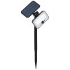 Brilliant Joplin Buiten staande lamp LED Zwart, 1-licht, Bewegingsmelder