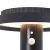 Brilliant Alvero Buiten staande lamp LED Zwart, 1-licht, Bewegingsmelder