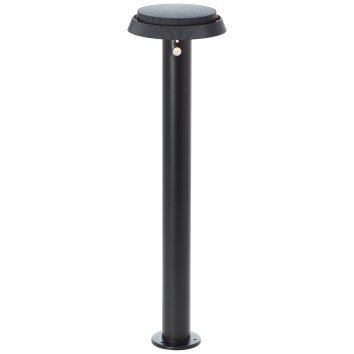 Brilliant Alvero Buiten staande lamp LED Zwart, 1-licht, Bewegingsmelder