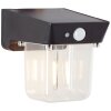 Brilliant Parson Buiten muurverlichting LED Zwart, 1-licht, Bewegingsmelder