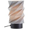 Brilliant Paperfold Tafellamp Zwart, 1-licht