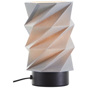 Brilliant Paperfold Tafellamp Zwart, 1-licht