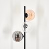 Remaisnil Staande lamp - Glas 15 cm Zwart, 3-lichts