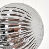 Remaisnil Staande lamp - Glas 12 cm Zwart, 3-lichts