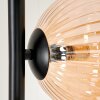 Remaisnil Staande lamp - Glas 15 cm Zwart, 3-lichts