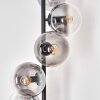 Gastor Staande lamp - Glas 15 cm Duidelijk, Rookkleurig, 6-lichts
