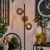 Gastor Staande lamp - Glas 15 cm Rookkleurig, 3-lichts