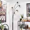 Koyoto Staande lamp - Glas 15 cm Duidelijk, 5-lichts