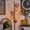 Gastor Staande lamp - Glas 15 cm Amber, Rookkleurig, 5-lichts