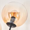 Gastor Staande lamp - Glas 15 cm Zwart, 6-lichts
