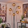 Gastor Staande lamp - Glas 15 cm Amber, 5-lichts
