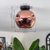 Ripoll Plafondlamp - Glas 25 cm Koperkleurig, 1-licht