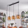Lauden Hanger - Glas 25 cm Amber, 3-lichts