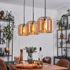 Lauden Hanger - Glas 25 cm Amber, 3-lichts
