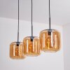 Lauden Hanger - Glas 25 cm Amber, 3-lichts