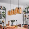 Lauden Hanger - Glas 25 cm Amber, 3-lichts