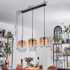 Lauden Hanger - Glas 25 cm Amber, Duidelijk, 3-lichts