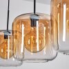 Lauden Hanger - Glas 25 cm Amber, Duidelijk, 3-lichts