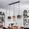 Lauden Hanger - Glas 25 cm Amber, Duidelijk, Rookkleurig, 3-lichts