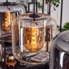 Lauden Hanger - Glas 25 cm Amber, Duidelijk, Rookkleurig, 3-lichts