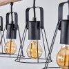Uatuasa Hanglamp Bruin, Zwart, 4-lichts