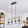 Uatuasa Hanglamp Bruin, Zwart, 4-lichts