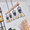 Uatuasa Hanglamp Bruin, Zwart, 4-lichts
