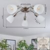 Starkeryd Plafondlamp Nikkel mat, 5-lichts