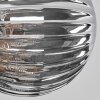 Chehalis Plafondlamp - Glas 10 cm, 12 cm, 15cm Amber, Duidelijk, Rookkleurig, 8-lichts