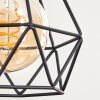 Yaak Hanglamp Natuurlijke kleuren, Zwart, 3-lichts