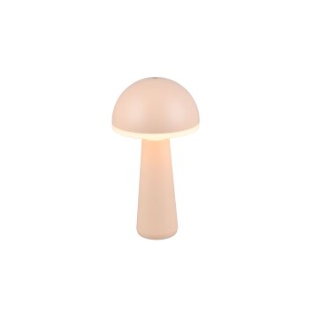 Reality FUNGO Tafellamp LED Beige, 1-licht