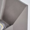 Rivas Buiten muurverlichting LED Antraciet, 2-lichts