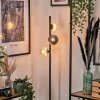 Remaisnil Staande lamp Amber, Rookkleurig, 3-lichts